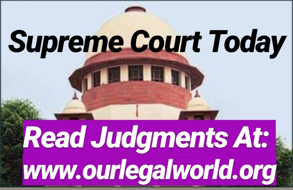 Important Supreme Court of India Judgments January 9, 2019