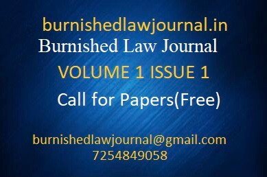 Burnished Law Journal Our Legal World