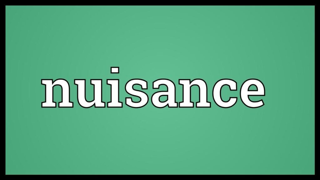 Law of Torts : Nuisance: Public and Private