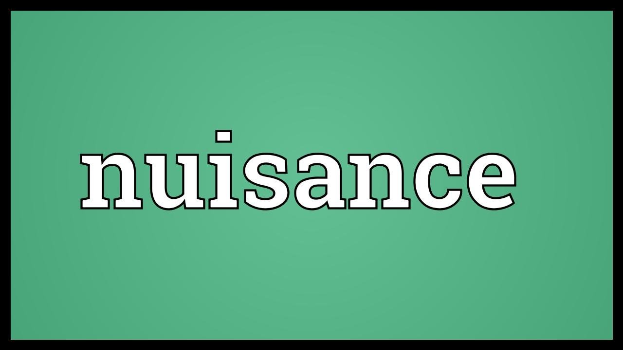 Law of Torts : Nuisance: Public and Private