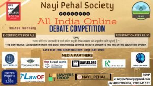 Nayi Pehel IMS Noida, Online Debate Competition: Register Now
