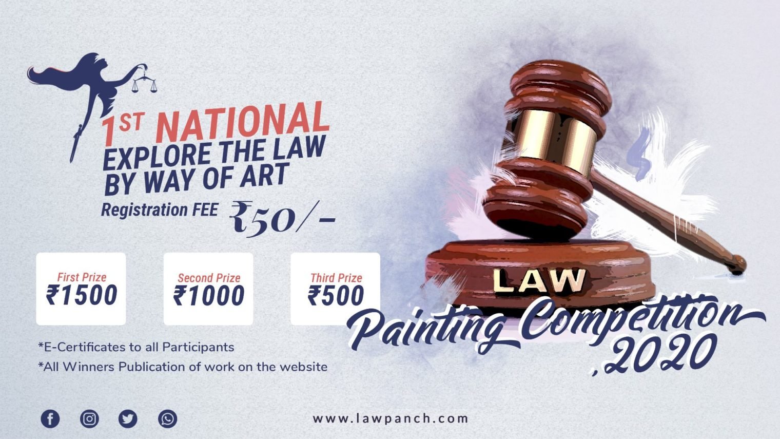 1st National Painting Competition by Lawpanch