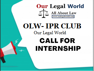 Online Internship Opportunity with IPR Club [OLW]: Apply Now