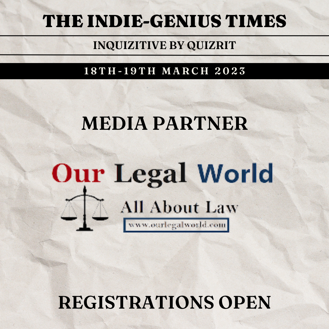 National Quiz Competition by NMIMS School of Law, Mumbai [No Fee; Cash Prize; March 18]: Register by March 12