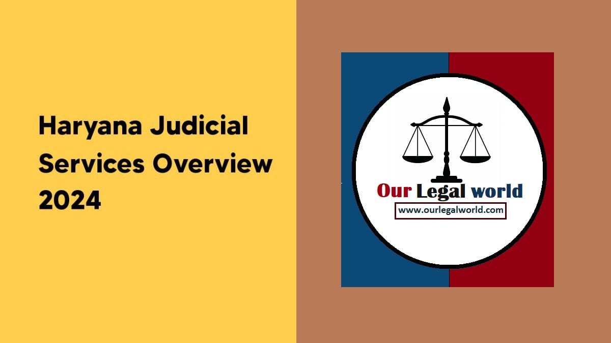 Haryana Judicial Services Recruitment 2024 judiciary exam notes