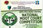 how to format legal research paper 18th Pro Bono Enviro National Moot Court Competition, 2024